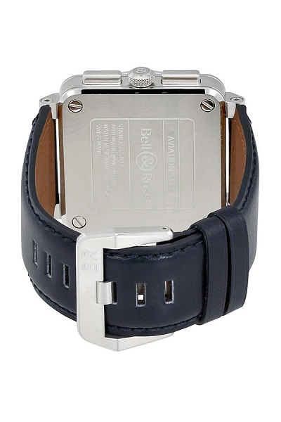 Bell &amp; Ross Blue Steel BR0394-BLU-ST/SCA