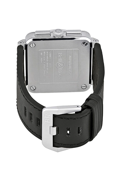 Bell &amp; Ross Thép Đen BR0394-BLC-ST/SCA