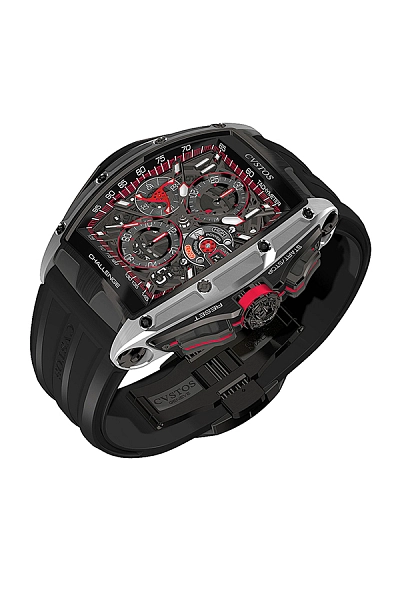 Cvstos Chrono Grey Brancard Đen Titan/Đen & Đỏ