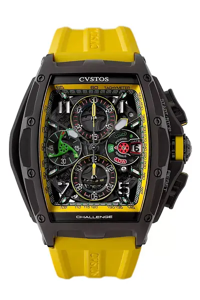 Cvstos Chrono Black Steel Vàng B00107.4102001
