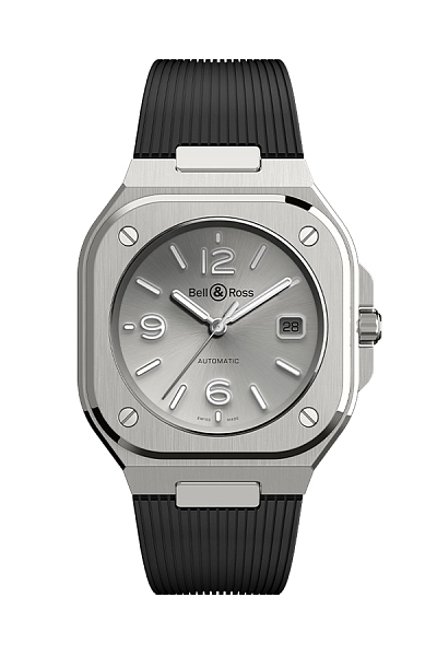 Bell &amp; Ross BR 05 Thép xám BR05A-GR-ST/SBR 0,010 g