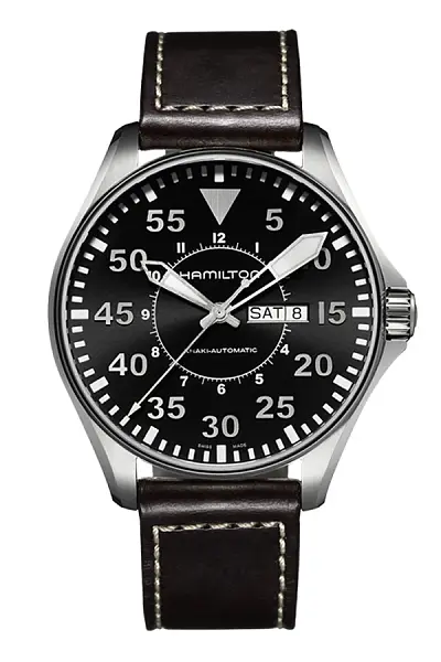 Hamilton Khaki Aviation Ngày và Ngày trong Tuần Tự động H64715535