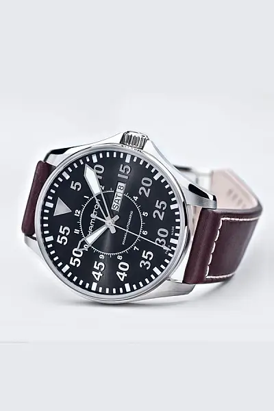 Hamilton Khaki Aviation Ngày và Ngày trong Tuần Tự động H64715535