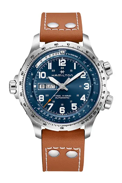 Hamilton Khaki Aviation X-Wind Ngày và Ngày trong Tuần H77765541