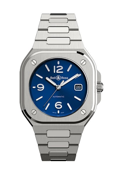 Bell &amp; Ross BR 05 Thép Xanh BR05A-BLU-ST/SST