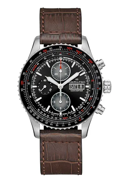 Hamilton Khaki Aviation Converter Đồng hồ bấm giờ tự động H76726530