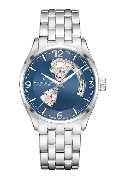 Hamilton Jazzmaster Mặt Trái Tim Mở Tự Động H32705141