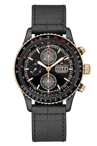 Hamilton Khaki Aviation Converter Đồng hồ chronograph tự động H76736730