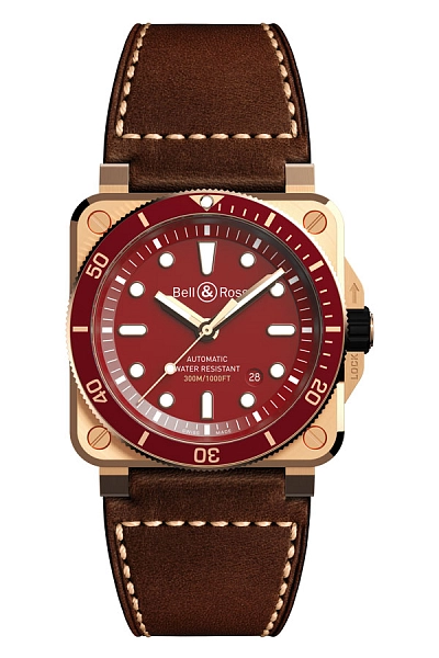 Bell &amp; Ross BR 03-92 Diver Đỏ Đồng BR0392-D-R-BR/SCA