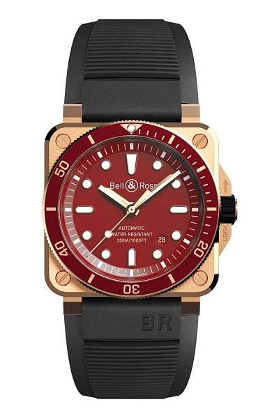Bell &amp; Ross BR 03-92 Diver Đỏ Đồng BR0392-D-R-BR/SCA