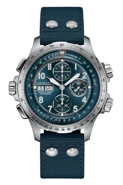 Hamilton Khaki Aviation X-Wind Đồng hồ tự động chronograph 45mm H77906940