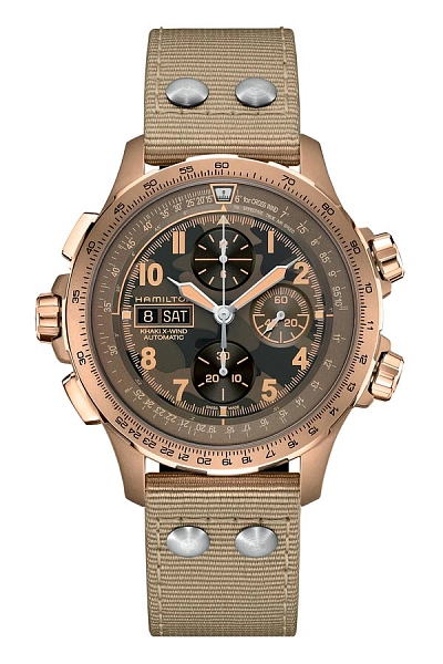 Hamilton Khaki Aviation X-Wind Đồng hồ bấm giờ tự động H77916920