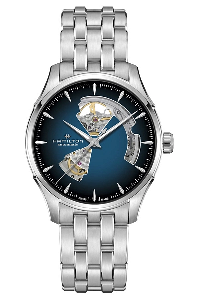 Hamilton Jazzmaster Mặt Trái Tim Mở Tự Động H32675140