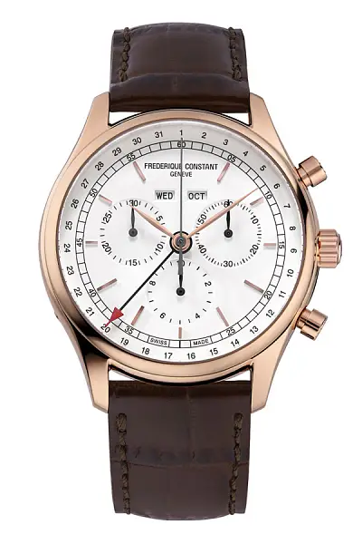 Frederique Constant Classics Quartz Chrono Lịch Ba FC-296SW5B4