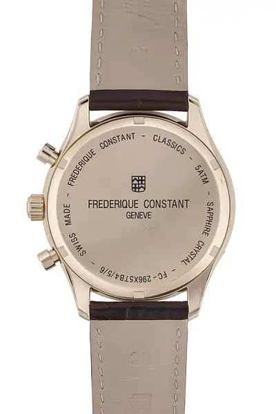Frederique Constant Classics Quartz Chrono Lịch Ba FC-296SW5B4