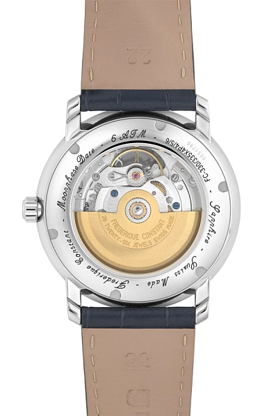 Frederique Constant Classics Heart Beat Mặt trăng và ngày FC-335MCNW4P26