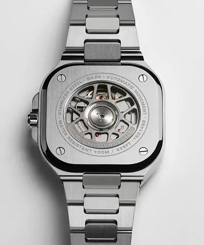 Bell &amp; Ross BR 05 GMT Trắng BR05G-SI-ST/SST