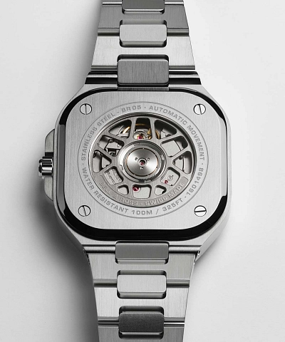 Bell &amp; Ross BR 05 GMT Trắng BR05G-SI-ST/SST