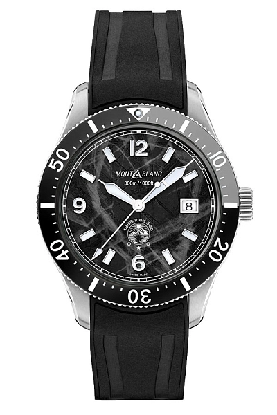 Montblanc 1858 Iced Sea Tự động hiển thị ngày 129372