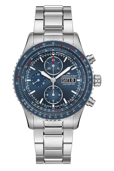 Hamilton Khaki Aviation Converter Đồng hồ chronograph tự động H76746140