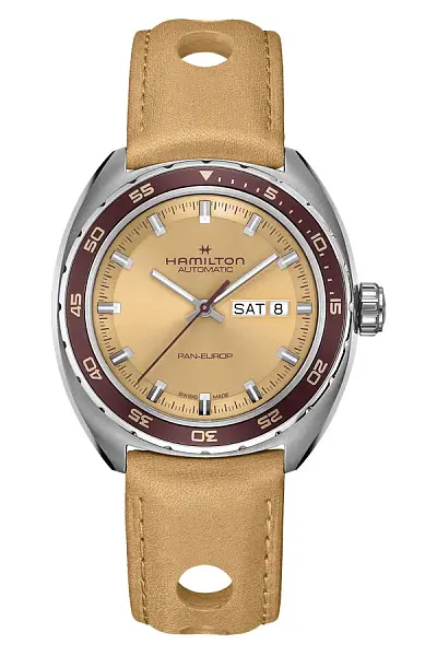 Hamilton American Classic Pan Europ Ngày và Ngày trong Tuần H35435820