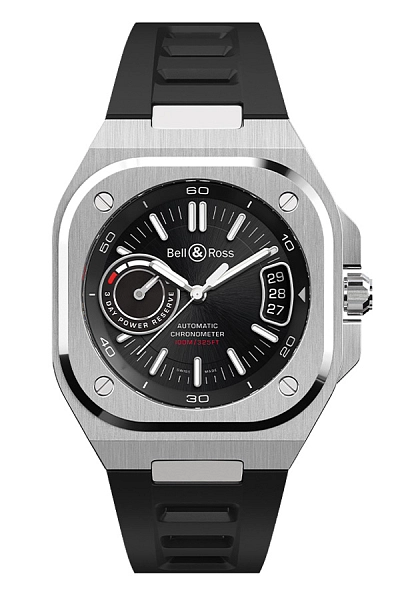 Bell &amp; Ross BR-X5 Thép Đen BRX5R-BL-ST/SRB