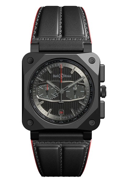 Bell &amp; Ross BR 03-94 Blacktrack BR0394-BTR-CE/SCA