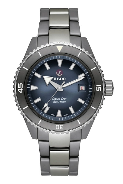 Rado Captain Cook Đồng hồ lặn cao cấp bằng gốm công nghệ cao R32144202