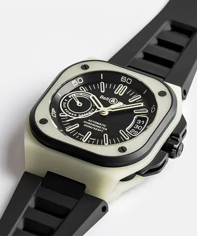 Bell &amp; Ross BR-X5 Green Lum BRX5R-LUM-TC/SRB