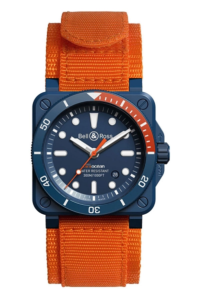 Bell &amp; Ross BR 03-92 Diver Tara BR0392-D-TR-CE/SRB