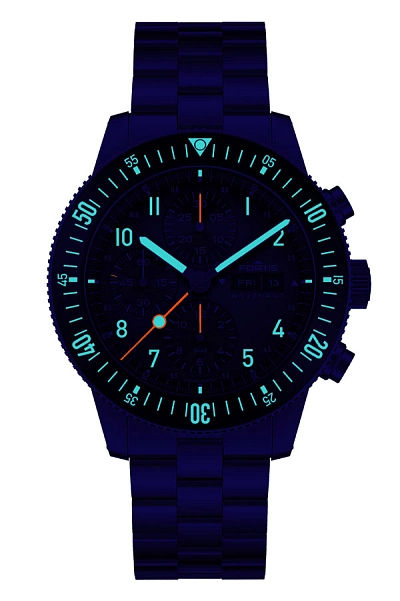 Fortis Novonaut N-42 Phiên bản Kỷ niệm trên Dây đeo khối F2040008
