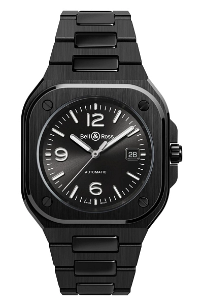 Bell &amp; Ross BR 05 Đen Gốm BR05A-BL-CE/SCE