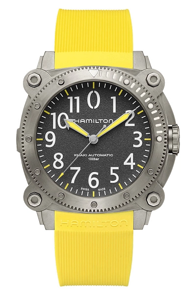 Hamilton Khaki Navy BeLOWZERO Tự động Titanium H78535380