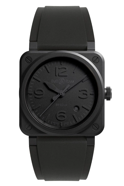Bell &amp; Ross BR 03 Phantom BR03A-PH-CE/SRB