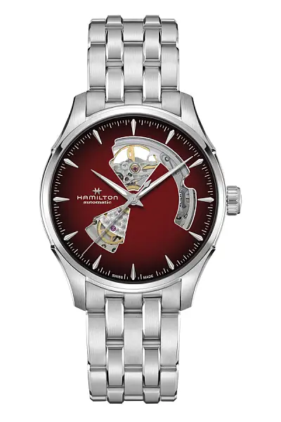 Hamilton Jazzmaster Mặt Trái Tim Mở Tự Động H32675170