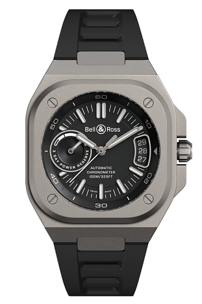Bell &amp; Ross BR-X5 Titanium Đen BRX5R-BL-TI/SRB