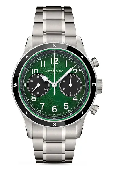 Montblanc 1858 Đồng hồ bấm giờ tự động 0 Oxygen 133298