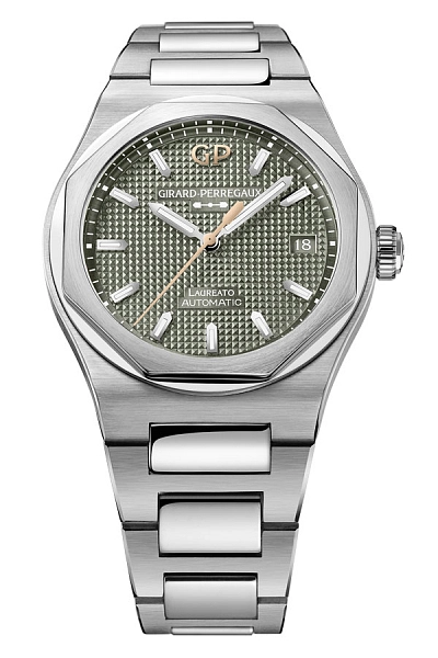 Girard-Perregaux Laureato 38mm Xanh Lá Cây 81005-11-3407-1CM
