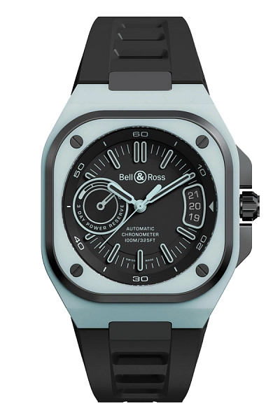 Bell &amp; Ross BR-X5 Xanh dương phát quang BRX5R-BLUM-TC/SRB