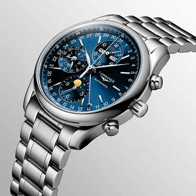 Longines Master Collection Chrono Mặt Trăng L2.673.4.92.6