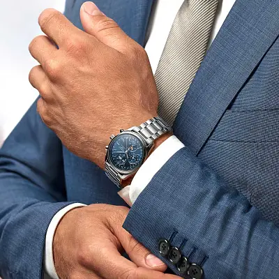 Longines Master Collection Chrono Mặt Trăng L2.673.4.92.6