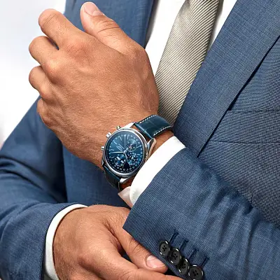 Longines Master Collection Chrono Mặt Trăng L2.773.4.92.0