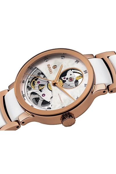 Rado Centix Nữ Đồng Hồ Tự Động Mặt Số Trống Kim Cương R30248902