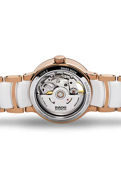 Rado Centix Nữ Đồng Hồ Tự Động Mặt Số Trống Kim Cương R30248902