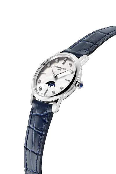Frederique Constant Slimline Nữ Mặt Trăng FC-206MPWD1S6