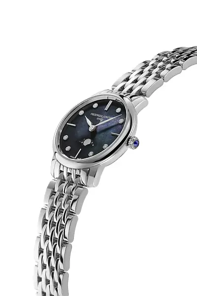Frederique Constant Slimline Nữ Mặt Trăng FC-206MPBD1S6B