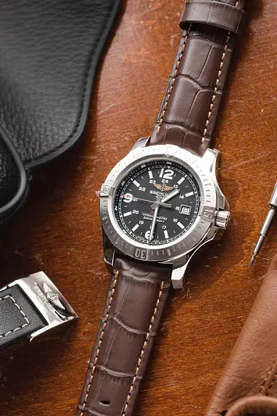 Dây đeo Hirsch Grand Duke L 02528010-2-20