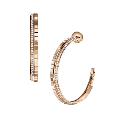Vòng tai vàng Chopard Ice Cube 837008-5002