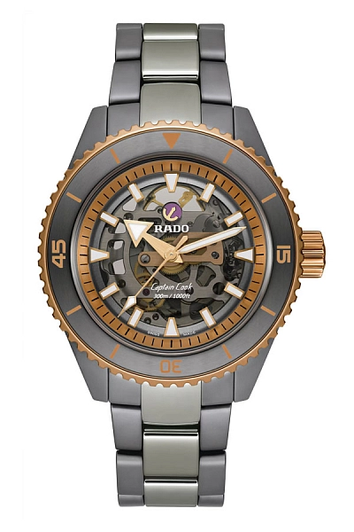 Rado Captain Cook Cao Cấp Gốm Skeleton R32148162
