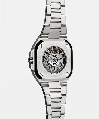 Bell &amp; Ross BR-05 Skeleton Arctic Blue BR05A-AB-SKST/SST